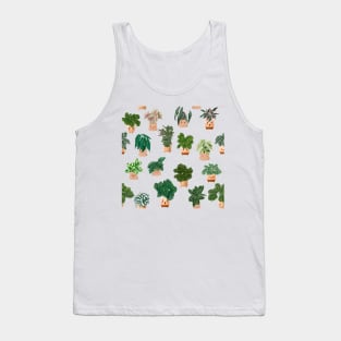 Happy plants Club Pattern Tank Top